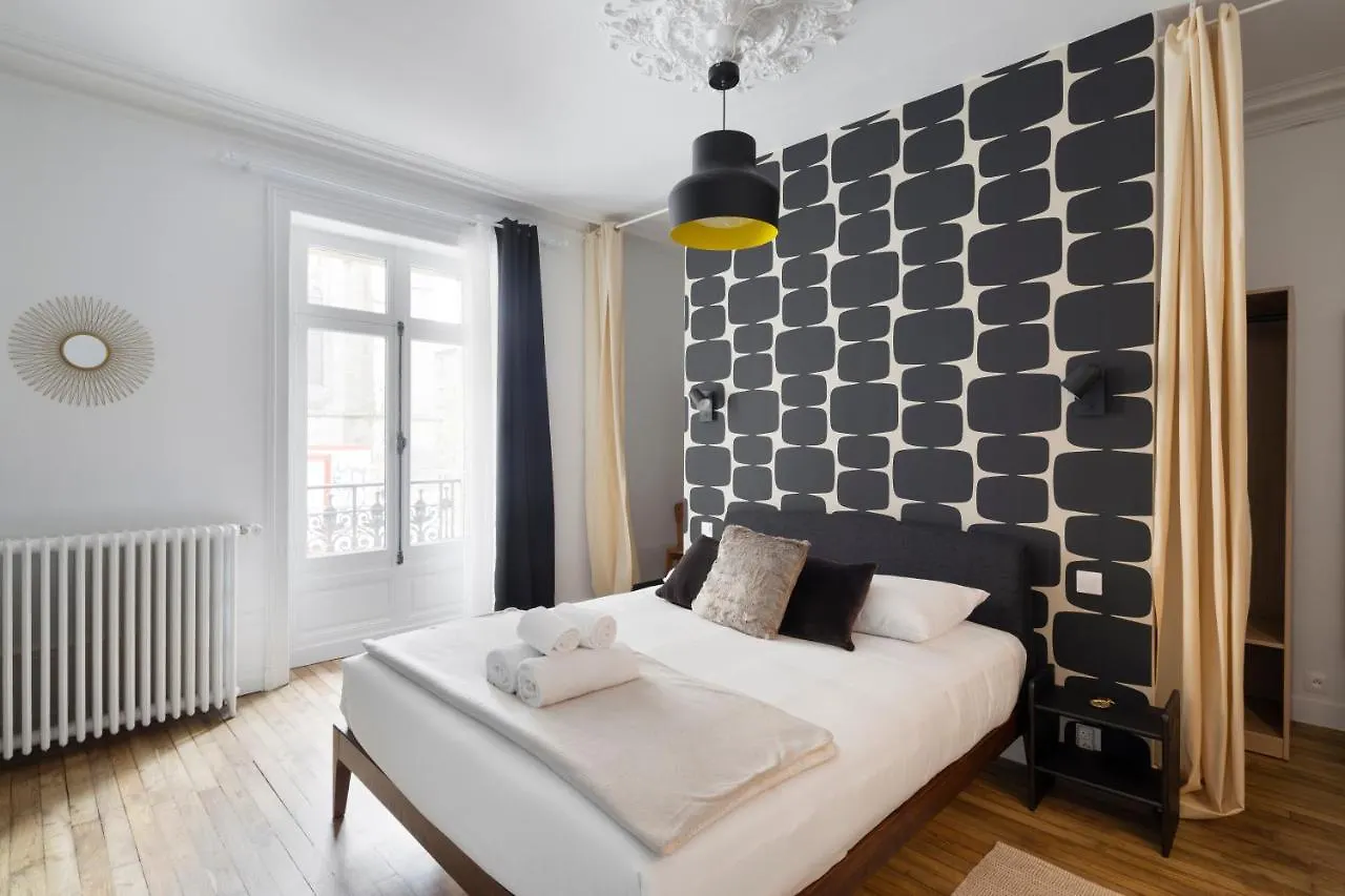 Appartement Le Contour Saint-Aubin - Inspiration Art Déco en cœur de Ville Rennes France