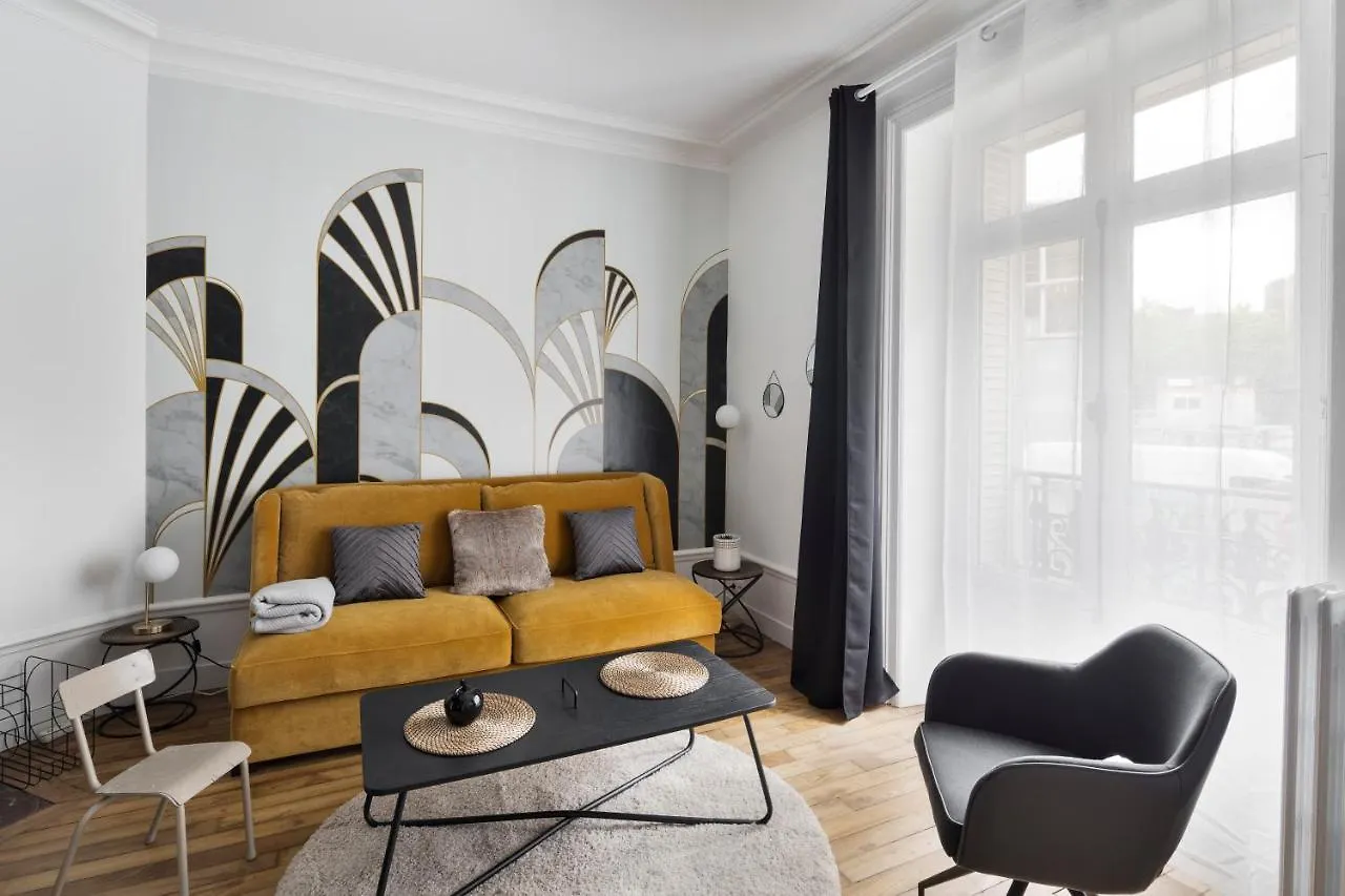 Appartement Le Contour Saint-Aubin - Inspiration Art Déco en cœur de Ville Rennes